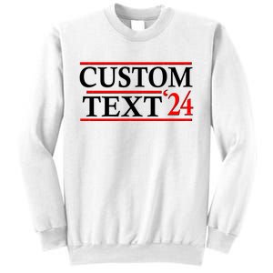 Custom 2024 Political Election Personalize Name Sweatshirt