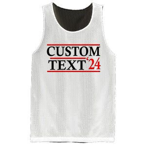 Custom 2024 Political Election Personalize Name Mesh Reversible Basketball Jersey Tank