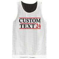 Custom 2024 Political Election Personalize Name Mesh Reversible Basketball Jersey Tank