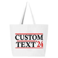 Custom 2024 Political Election Personalize Name 25L Jumbo Tote