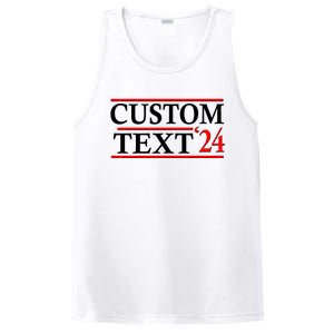 Custom 2024 Political Election Personalize Name PosiCharge Competitor Tank