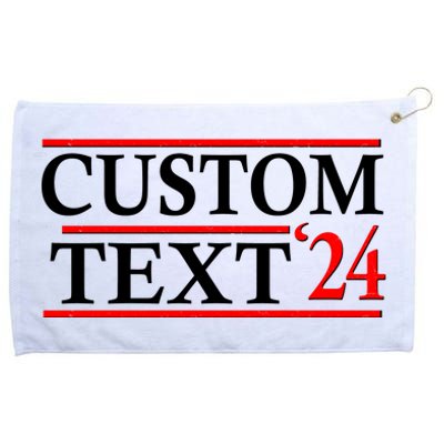 Custom 2024 Political Election Personalize Name Grommeted Golf Towel