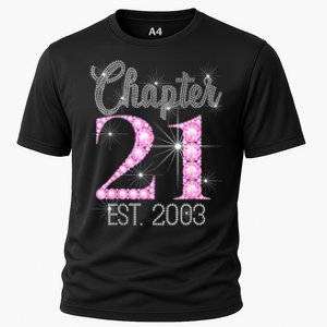 Chapter 21 Est 2003 21st Birthday Gift Cooling Performance Crew T-Shirt