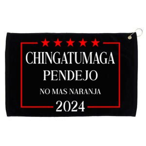 Chingatumaga 2024 Election Anti Trump Latino Democrat Grommeted Golf Towel