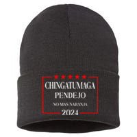 Chingatumaga 2024 Election Antitrump Latino Democrat Sustainable Knit Beanie