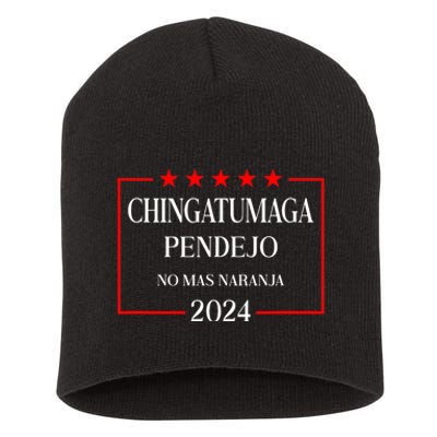 Chingatumaga 2024 Election Antitrump Latino Democrat Short Acrylic Beanie