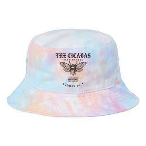 Cicada 2024 Funny Cicada Reunion Tie Dye Newport Bucket Hat