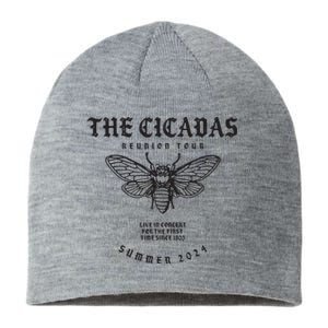 Cicada 2024 Funny Cicada Reunion Sustainable Beanie