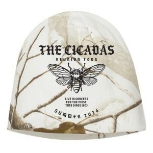 Cicada 2024 Funny Cicada Reunion Kati - Camo Knit Beanie