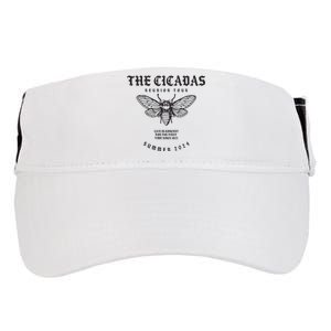 Cicada 2024 Funny Cicada Reunion Adult Drive Performance Visor