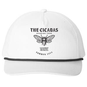 Cicada 2024 Funny Cicada Reunion Snapback Five-Panel Rope Hat