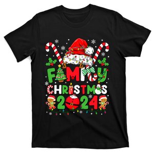 Christmas 2024 Family Matching Outfits Team Santa Elf Squad T-Shirt