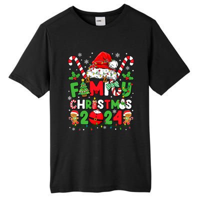 Christmas 2024 Family Matching Outfits Team Santa Elf Squad Tall Fusion ChromaSoft Performance T-Shirt