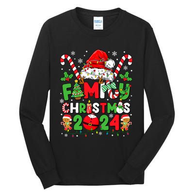 Christmas 2024 Family Matching Outfits Team Santa Elf Squad Tall Long Sleeve T-Shirt