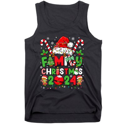 Christmas 2024 Family Matching Outfits Team Santa Elf Squad Tank Top