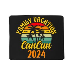 Cancun 2024 Family Vacation Trip Matching Mousepad