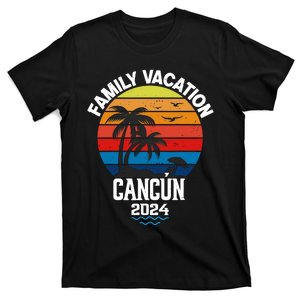 Cancun 2024 Family Vacation Trip Matching Group T-Shirt