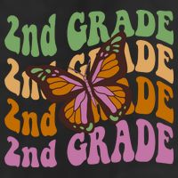 Cute 2nd Grade Butterfly Cool Comfort Performance Bucket Hat