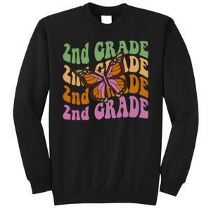 Cute 2nd Grade Butterfly Sweatshirt