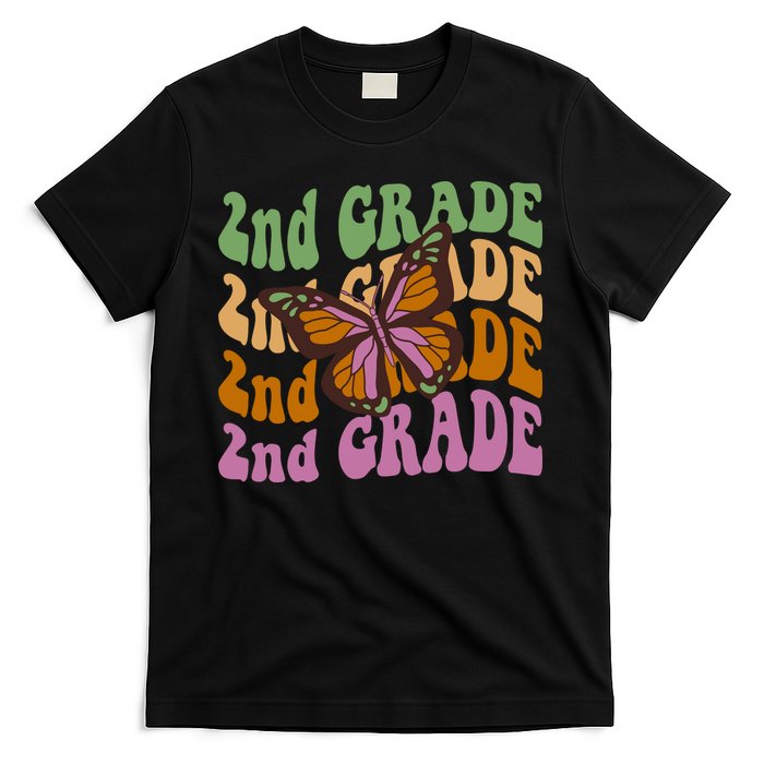 Cute 2nd Grade Butterfly T-Shirt