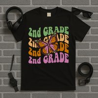 Cute 2nd Grade Butterfly T-Shirt