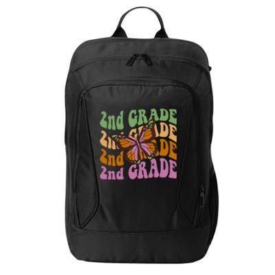 Cute 2nd Grade Butterfly City Backpack