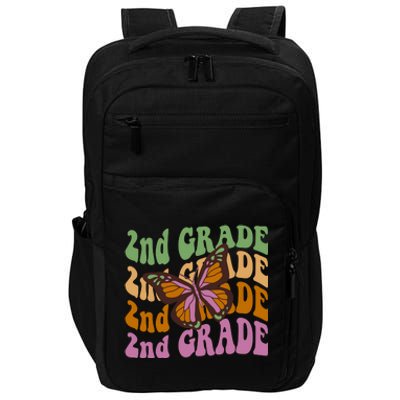 Cute 2nd Grade Butterfly Impact Tech Backpack