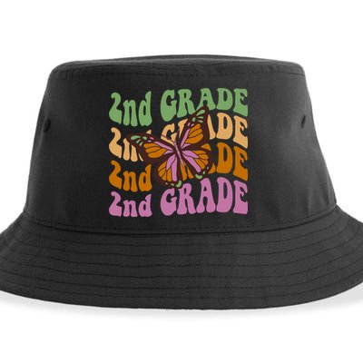 Cute 2nd Grade Butterfly Sustainable Bucket Hat