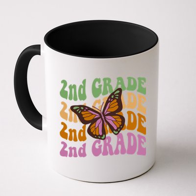 Cute 2nd Grade Butterfly Mug