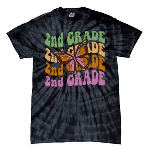 Cute 2nd Grade Butterfly Tie-Dye T-Shirt