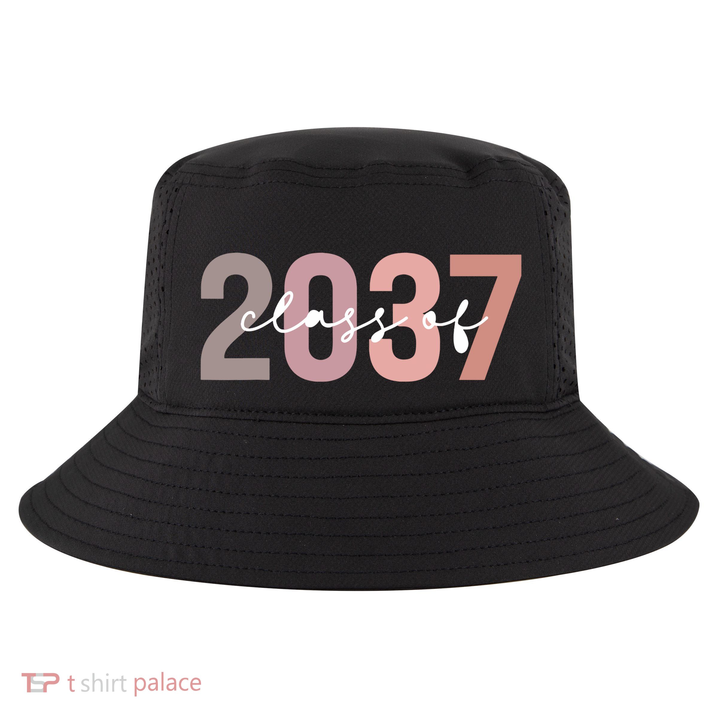 Class 2037 Graduation Cool Comfort Performance Bucket Hat