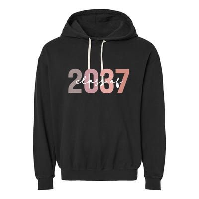 Class 2037 Graduation Garment-Dyed Fleece Hoodie