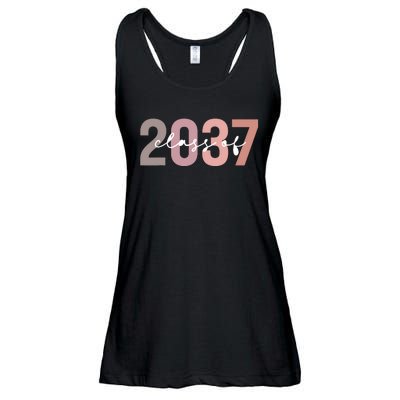 Class 2037 Graduation Ladies Essential Flowy Tank