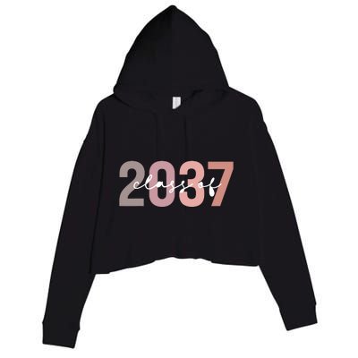 Class 2037 Graduation Crop Fleece Hoodie