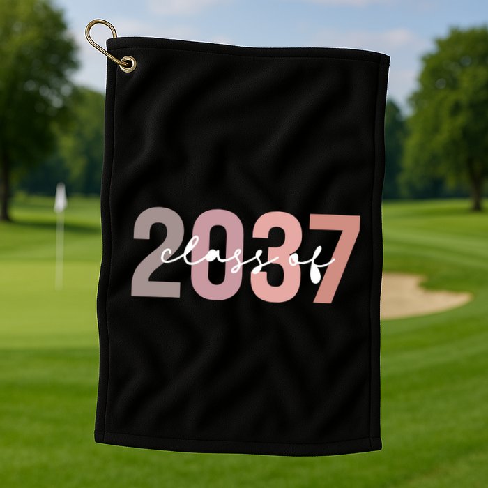 Class 2037 Graduation Golf Towel