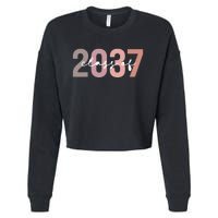 Class 2037 Graduation Cropped Pullover Crew