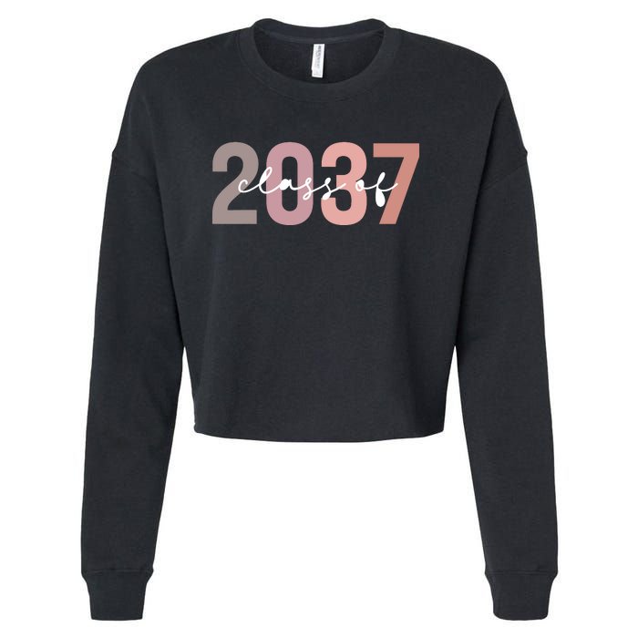 Class 2037 Graduation Cropped Pullover Crew