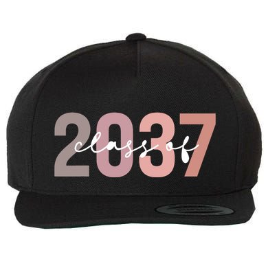 Class 2037 Graduation Wool Snapback Cap