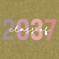 Class 2037 Graduation Garment-Dyed Women's Muscle Tee
