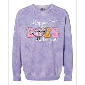 Celebration 2025 Happy New Year 2025 Party Family Matching Colorblast Crewneck Sweatshirt