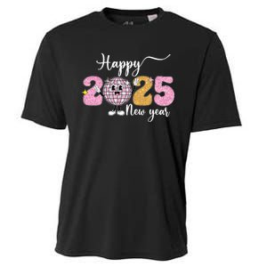 Celebration 2025 Happy New Year 2025 Party Family Matching Cooling Performance Crew T-Shirt