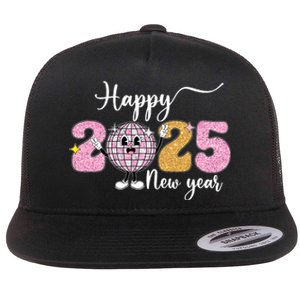 Celebration 2025 Happy New Year 2025 Party Family Matching Flat Bill Trucker Hat