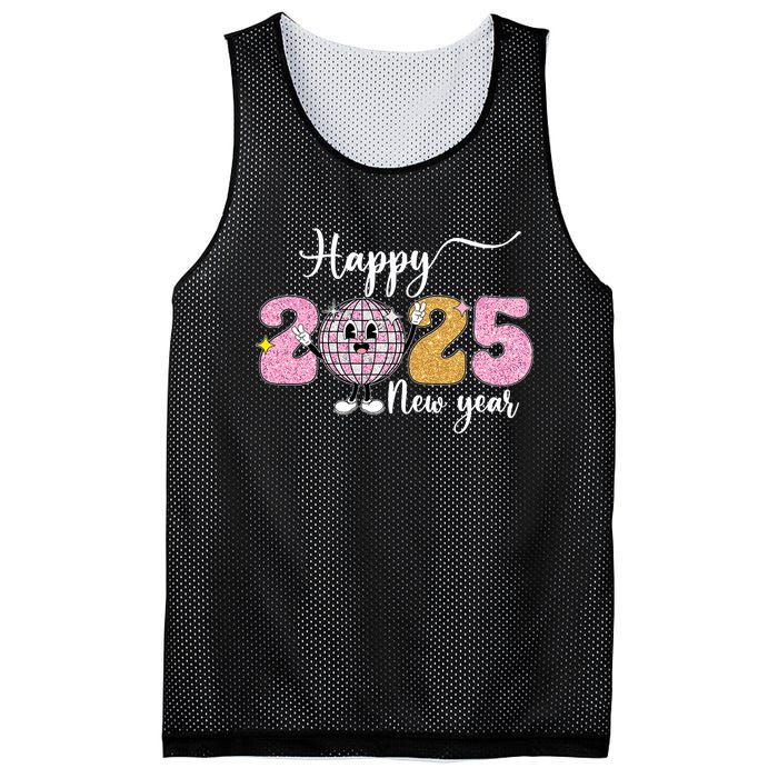 Celebration 2025 Happy New Year 2025 Party Family Matching Mesh Reversible Basketball Jersey Tank