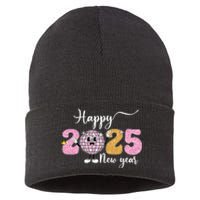 Celebration 2025 Happy New Year 2025 Party Family Matching Sustainable Knit Beanie