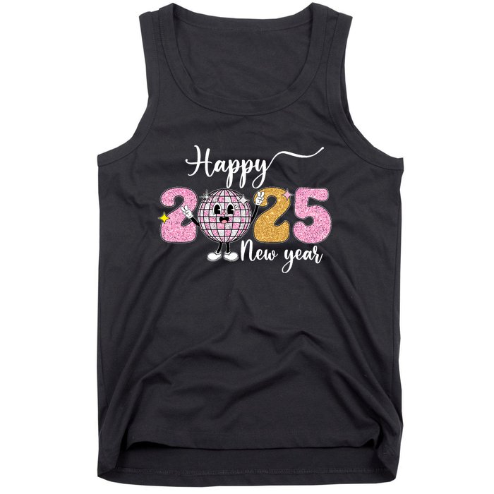 Celebration 2025 Happy New Year 2025 Party Family Matching Tank Top