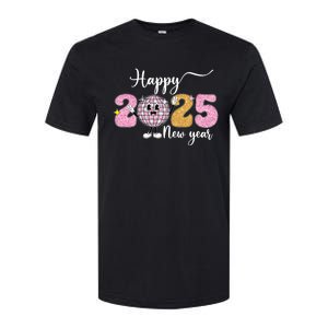 Celebration 2025 Happy New Year 2025 Party Family Matching Softstyle CVC T-Shirt