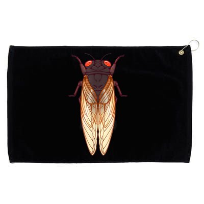 Cicada 2024 Invasion Emergence Swarm Brood Xiii Xix Grommeted Golf Towel