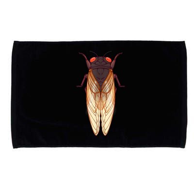 Cicada 2024 Invasion Emergence Swarm Brood Xiii Xix Microfiber Hand Towel