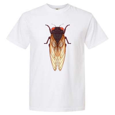 Cicada 2024 Invasion Emergence Swarm Brood Xiii Xix Garment-Dyed Heavyweight T-Shirt