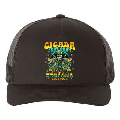 Cicada 2024 Insect Cicada Lover Yupoong Adult 5-Panel Trucker Hat